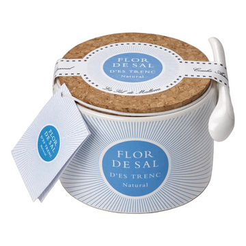 Gusto Mundial Flor de Sal d'es Trenc Natural - in Keramikdose, 1er Pack (1 x 100 g)